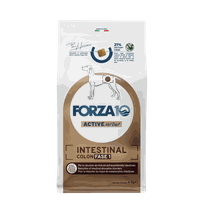 FORZA10 Active Vetdiet Intestinal Colon Fase 1, Suņiem sausā barība, 4 kg
