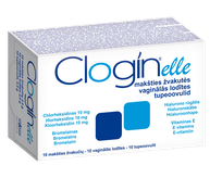 CLOGIN   Elle vaginal ovules, 10 pcs.