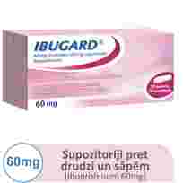IBUGARD 60 mg suppositories, 10 pcs.