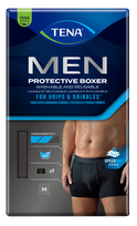 TENA Men Protective Boxer Black M многоразовые боксеры, 1 шт.