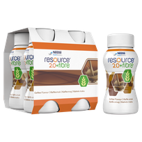 NESTLE Resource 2.0 Fibre with coffee flavour, 200 ml, 4 pcs.