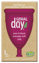 GENIAL DAY Tpe L menstruālā piltuve, 1 gab.