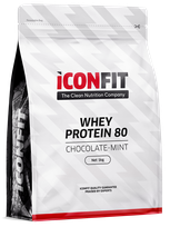 ICONFIT Whey Protein 80 - Chocolate-Mint pulveris, 1000 g