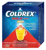 COLDREX  MaxGrip Lemon for oral solution powder, 5 pcs.