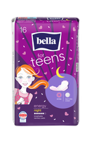 BELLA Teens Ultra Night Energy pads, 16 pcs.
