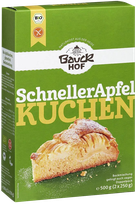 BAUCK HOF Organic Quick Apple Cake, gluten free mixture, 500 g