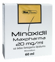 MINOXIDIL 20mg/ml šķīdums, 60 ml