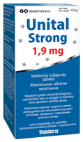 VITABALANS Unital Strong 1.9 mg lozenges, 60 pcs.