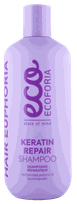 ECOFORIA Hair Euphoria Keratin Repair šampūns, 400 ml