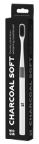 WOOM Charcoal Soft зубная щётка, 1 шт.