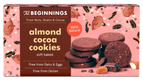 THE BEGINNINGS Almond cocoa  cookies, 80 g