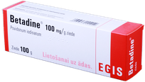 BETADINE 10% ziede, 100 g