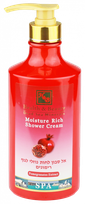 HEALTH&BEAUTY Dead Sea Minerals Pomegranates Extract dušas krēms, 780 ml