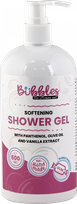 BUBBLES Softening dušas želeja, 500 ml