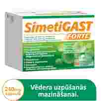 SIMETIGAST FORTE 240 mg kapsulas, 60 gab.