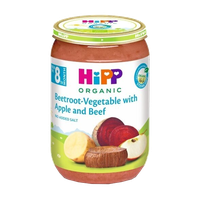 HIPP bietes un dārzeņi, no 8mēn biezenis, 220 g