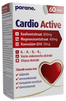 PARENE Cardio Active tabletes, 60 gab.