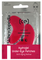 SKINCYCLOPEDIA With Retinol, Squalane, Hyaluronic Acid and Collagen acu spilventiņi, 2 gab.