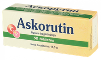 ASKORUTIN tabletes, 50 gab.