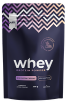 PULS NUTRITION Whey Protein Blueberry Cheesecake Low Lactose pulveris, 350 g
