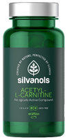 SILVANOLS Premium Acetyl-L-Carnitine capsules, 120 pcs.