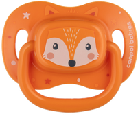 CANPOL BABIES Cute Animals, 18+ mēn. Orange māneklītis, 1 gab.