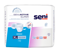 SENI Active Super XL biksītes, 10 gab.