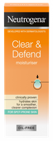 NEUTROGENA Clear&Defend Oil-free face cream, 50 ml