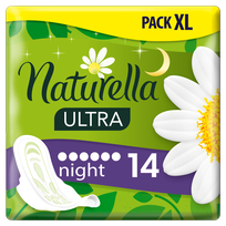 NATURELLA  Ultra Night higiēniskās paketes, 14 gab.