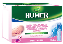 HUMER Izotonisks Jūras Ūdens 5 ml šķīdums, 18 gab.
