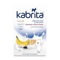 KABRITA Bananas and Prunes oat porridge, 180 g