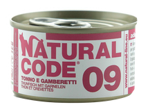 NATURAL CODE canned food for cats, 85 g