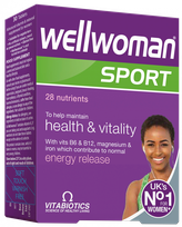 WELLWOMAN  Sport tabletes, 30 gab.