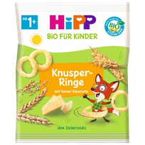 HIPP Organic Crunchy Loops snack, 25 g