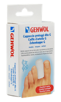 GEHWOL P-Gel Zehenkappe G cepurīte pirkstam, 2 gab.