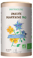 PHYTOCEUTIC Onagre Bourrache bio capsules, 120 pcs.