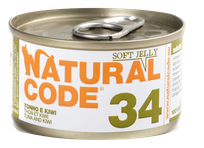 NATURAL CODE 34 Tuna And Kiwi canned food for cats, 85 g