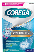 COREGA Whitening denture cleanser tablets, 30 pcs.