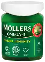 MOLLERS Dobbel Immunity Рыбий Жир капсулы, 90 шт.