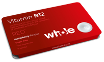 WHOLE Vitamin B12 пастилки, 15 шт.