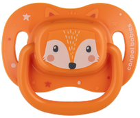 CANPOL BABIES Cute Animals, 0-6 mēn Orange māneklītis, 1 gab.