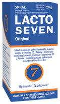 LACTO SEVEN Original tabletes, 50 gab.