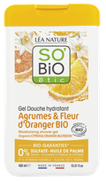 SO BIO ETIC Citrus & Orange Blossom shower gel, 450 ml