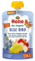 HOLLE Bumbieru, ābolu un melleņu biezenis, 100 g