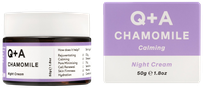 Q+A Chamomile Night face cream, 50 g