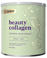 ICONFIT Beauty Collagen ar Citrona-Laima garšu pulveris, 300 g