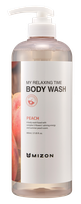 MIZON My Relaxing Time [Peach] shower gel, 800 ml