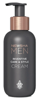 NEWSHA Men Inventive Care&Style krēms, 125 ml