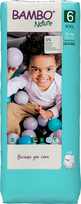 BAMBO NATURE Nature Tall  XXL- 6 (15+ kg) diapers, 38 pcs.