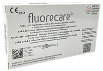 FLUORECARE COVID-19 +A/B grip +RSV tests, 1 gab.